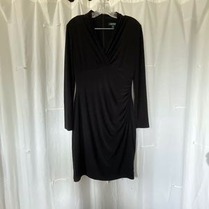 Ralph Lauren Black Wrap Dress